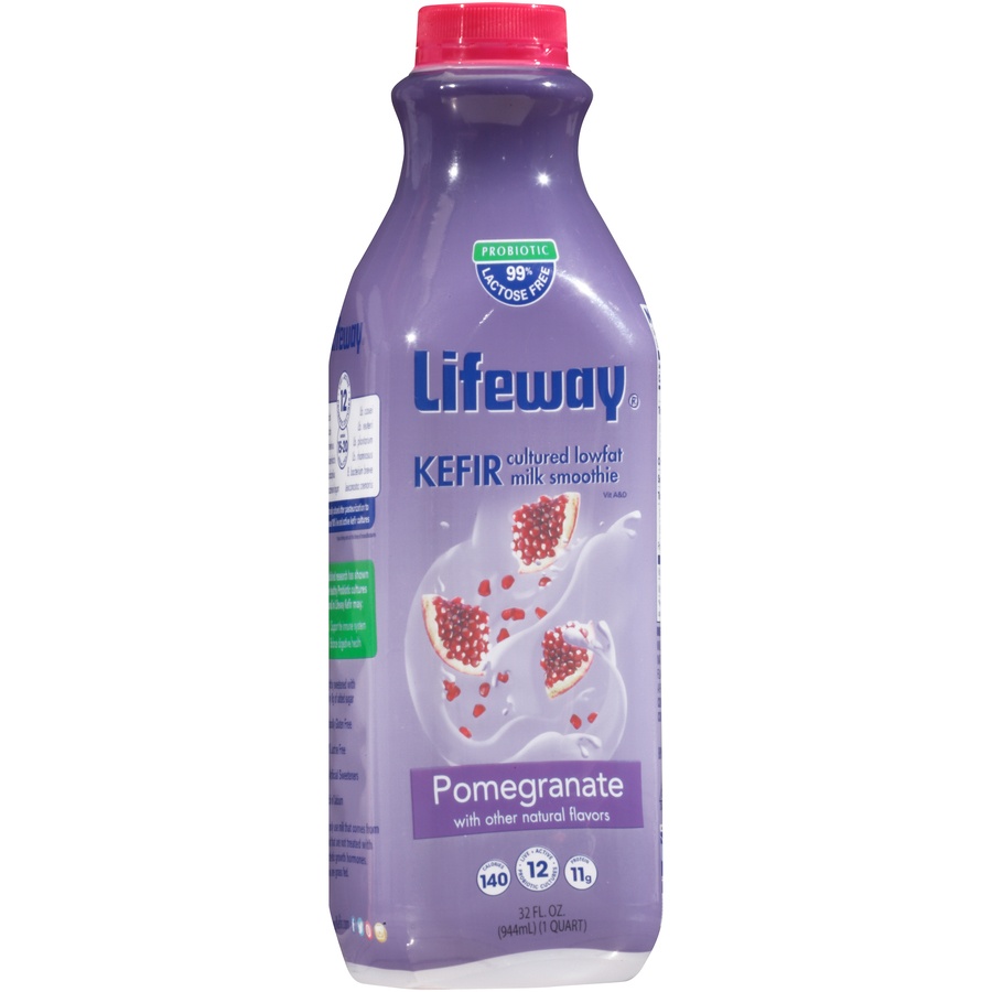 slide 4 of 8, Lifeway Pomegranate Kefir 32 fl oz, 32 fl oz