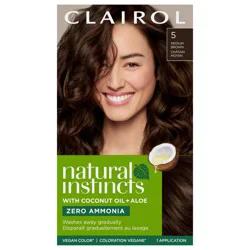 Natural Instincts Clairol Natural Instincts 5 Medium Brown Hair Color
