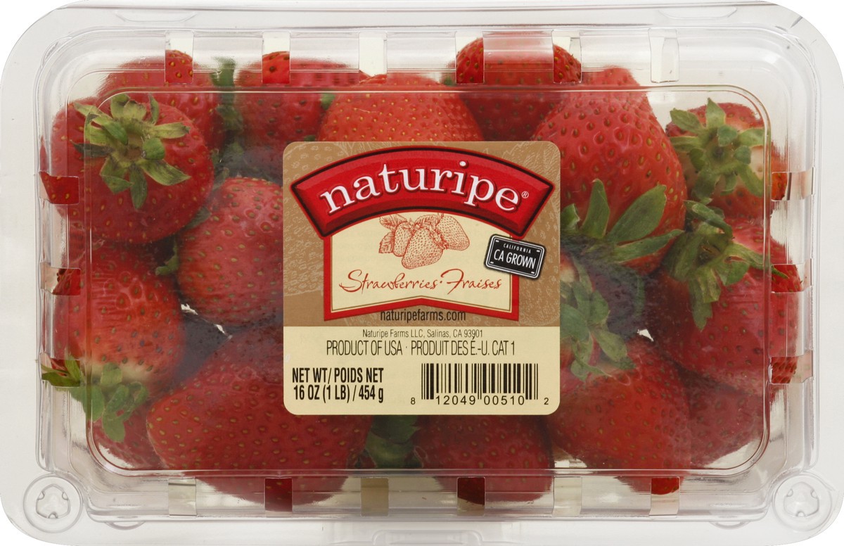 slide 1 of 4, Naturipe Strawberries Prepacked - 1 Lb, 1 lb