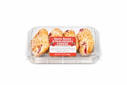 Fresh From Meijer Strawberry Cheese Bowtie Danish 4ct