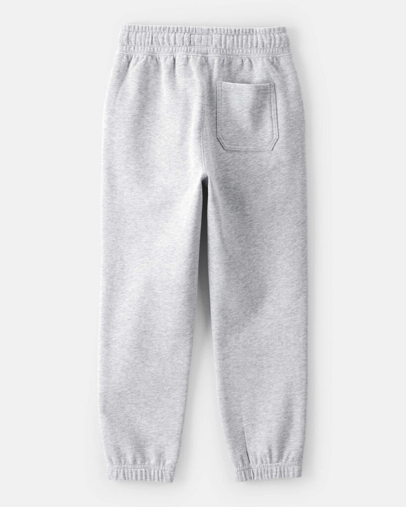 slide 2 of 3, Boys Cotton Joggers - Grey Grey 8, 1 ct