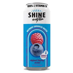 Shine Water Zero Sugar Mixed Berry Acai Water 16 fl oz