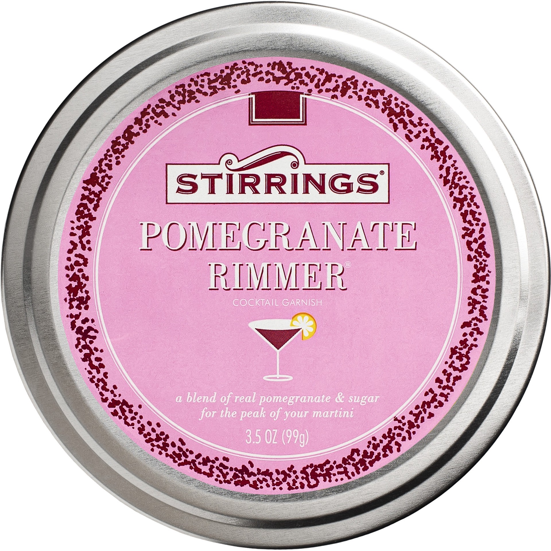 slide 1 of 1, Stirrings Pomegranate Rimmer - 3.50 fl oz, 3.50 fl oz