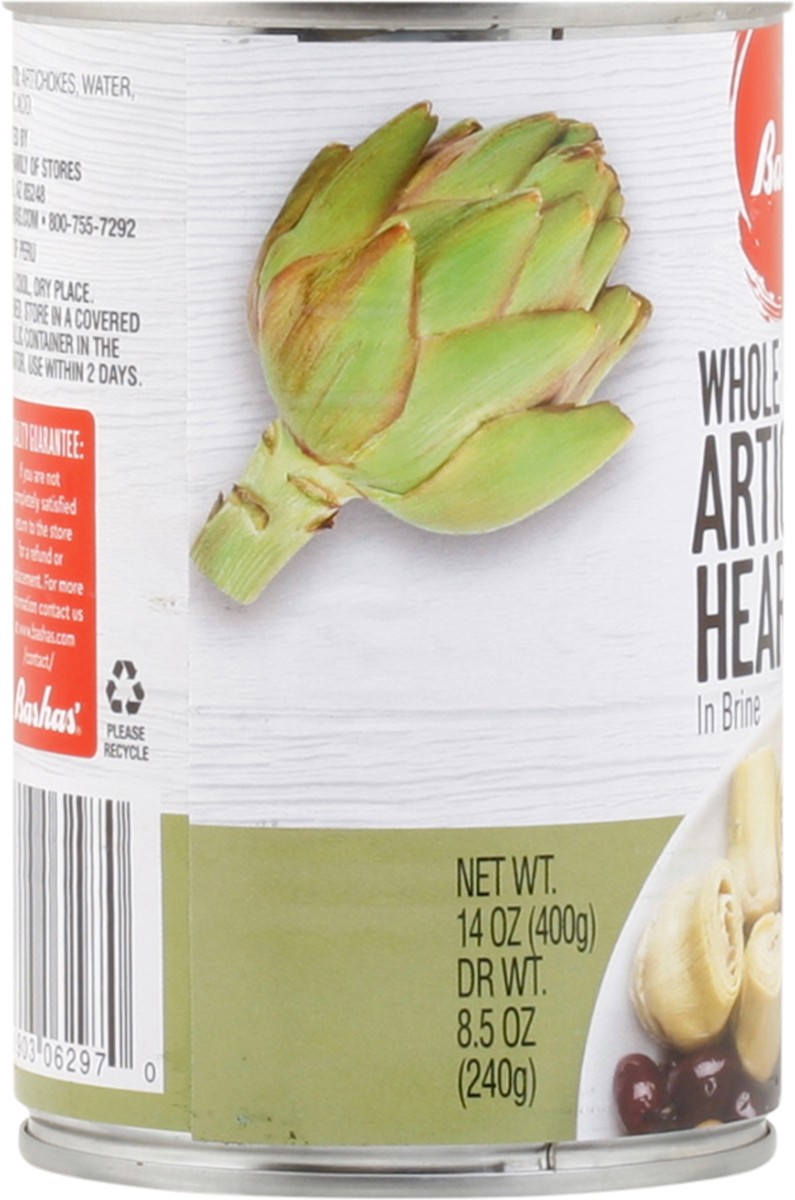 slide 9 of 13, Bashas Artichokes Heart 5 7 Co - 14 oz, 14 oz