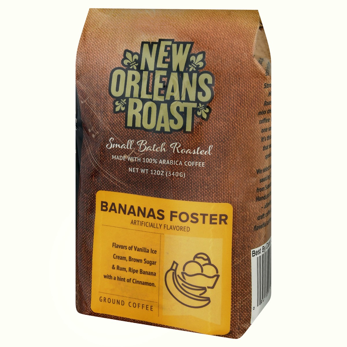 slide 2 of 9, New Orleans Roast Ground Bananas Foster Coffee 12 Oz, 12 oz