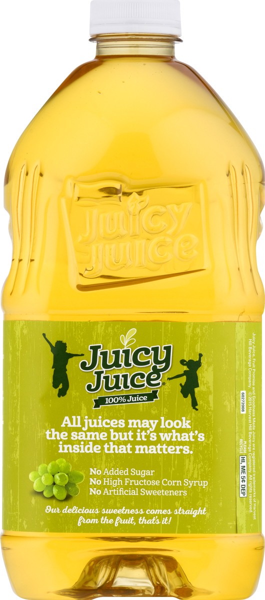 slide 8 of 9, Juicy Juice 100% Juice, White Grape, 64 FL OZ, 64 fl oz