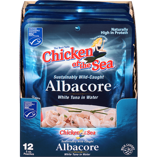 slide 4 of 7, Chicken Of The Sea Albacore Tuna In Pouch, 5 oz