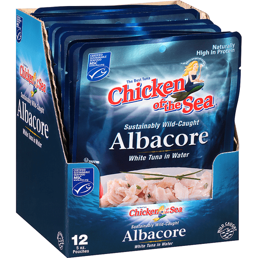 slide 7 of 7, Chicken Of The Sea Albacore Tuna In Pouch, 5 oz