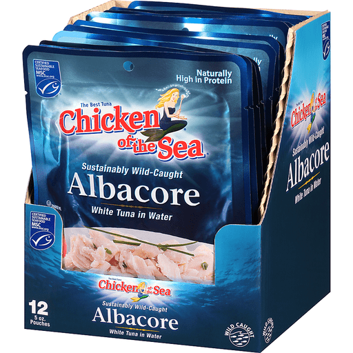 slide 3 of 7, Chicken Of The Sea Albacore Tuna In Pouch, 5 oz