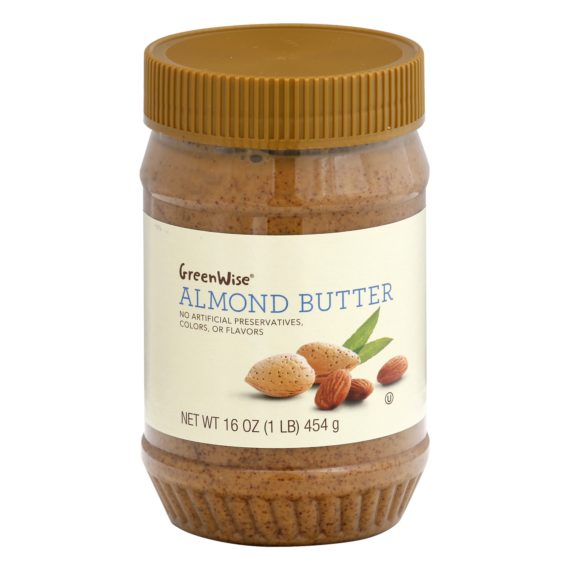 slide 1 of 1, GreenWise Almond Butter, 16 oz