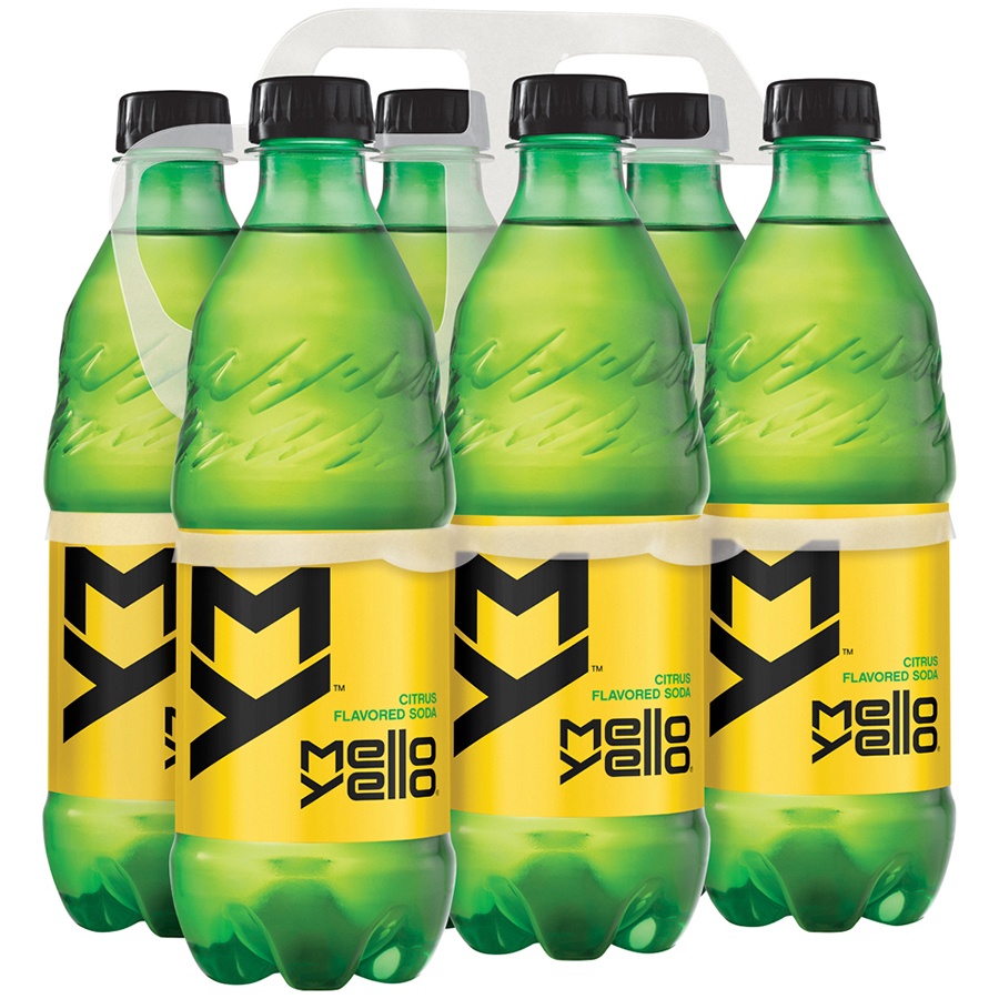 slide 2 of 2, Mello Yello Bottles, 16.9 fl oz, 6 Pack, 6 ct