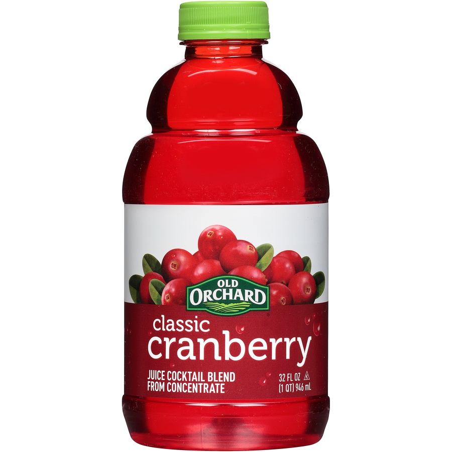 slide 1 of 6, Old Orchard Classic Cranberry Juice Cocktail, 32 fl oz