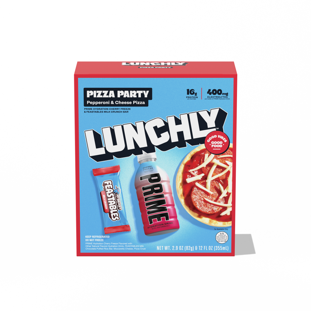 slide 1 of 1, Lunchly Pizza Party Meal Kit, 1.21 lb
