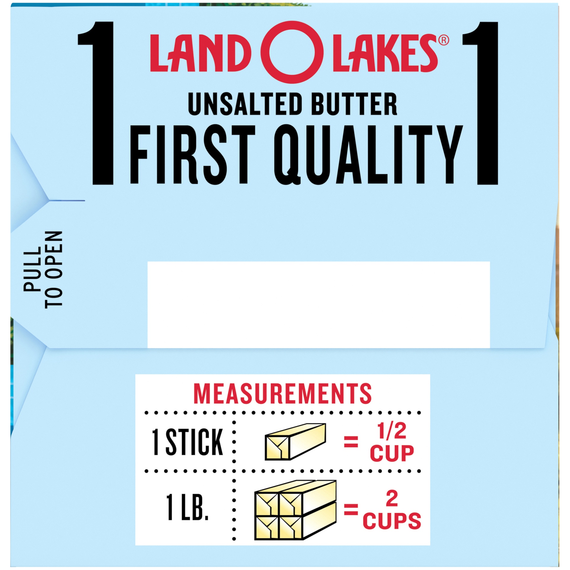slide 6 of 6, Land O'Lakes Unsalted Butter, 4 Sticks, 1 lb Pack, 1 lb