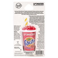 slide 3 of 5, Lip Smacker Lip Balm, Strawberry Fanta, 0.26 oz