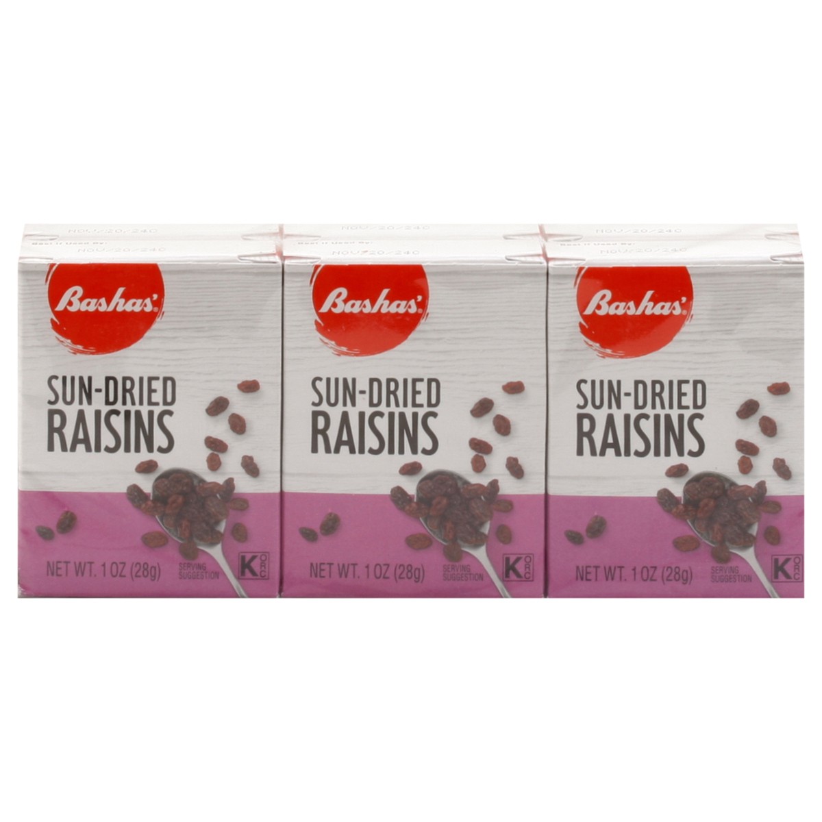slide 4 of 13, Bashas Raisins 6ct, 6 oz