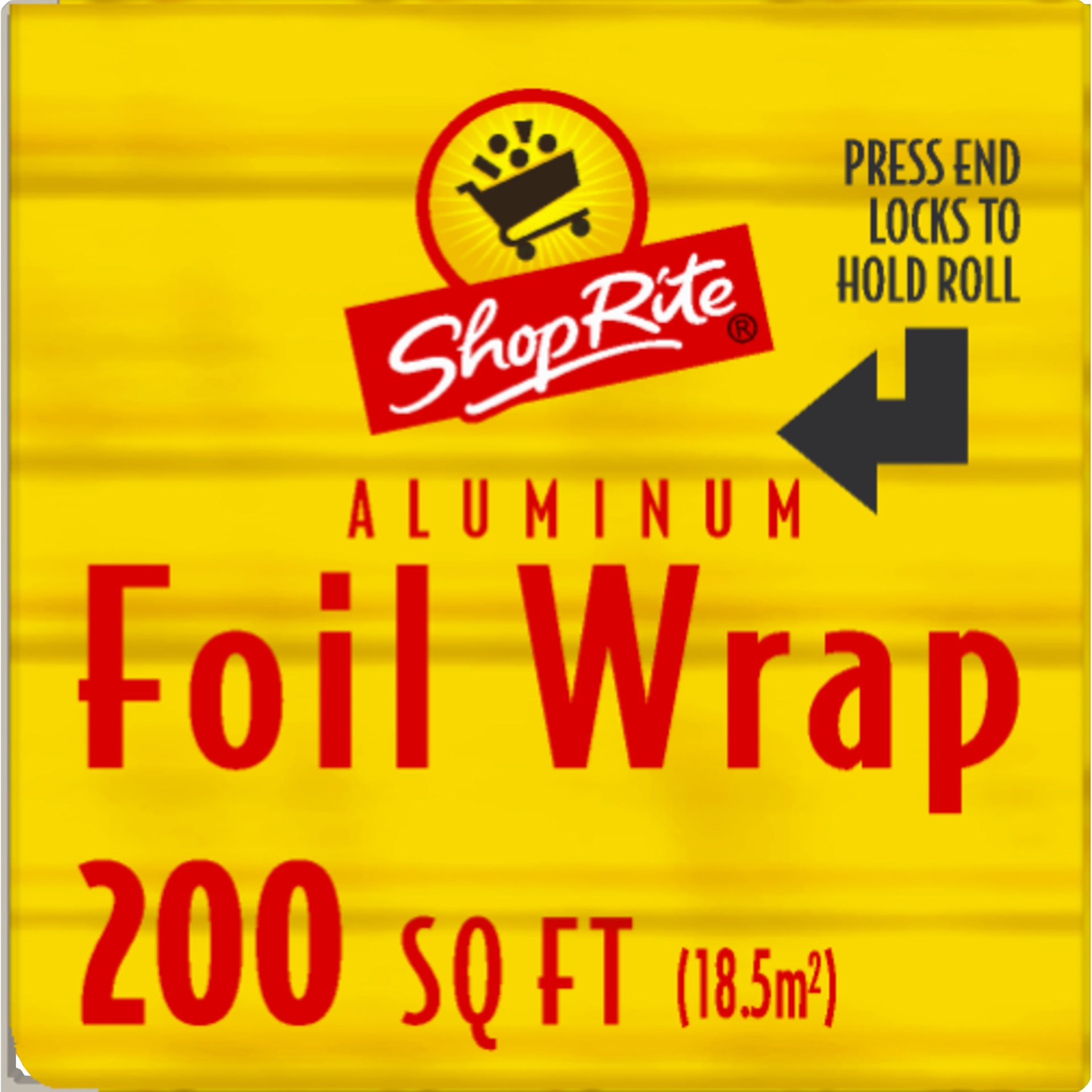 slide 6 of 6, ShopRite Giant Aluminum Wrap, 200 sq ft