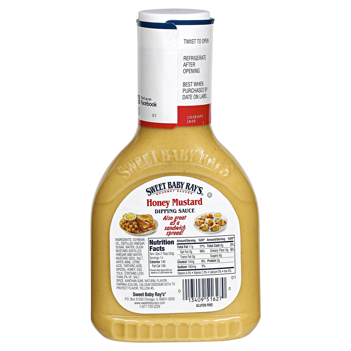 Sweet Baby Ray's Honey Mustard Dipping Sauce 14 oz Shipt