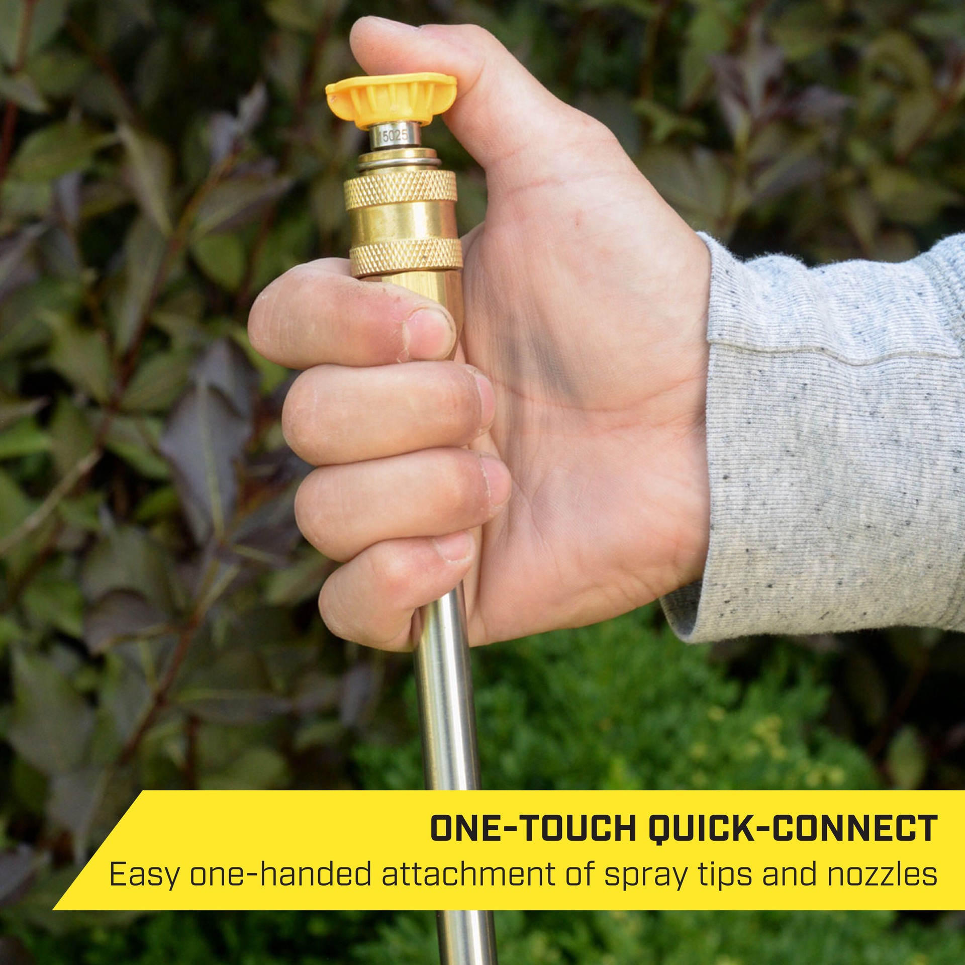 slide 5 of 6, SurfaceMaxx 2-ft up to 4500-PSI Steel Pressure Washer Spray wand, 1 ct