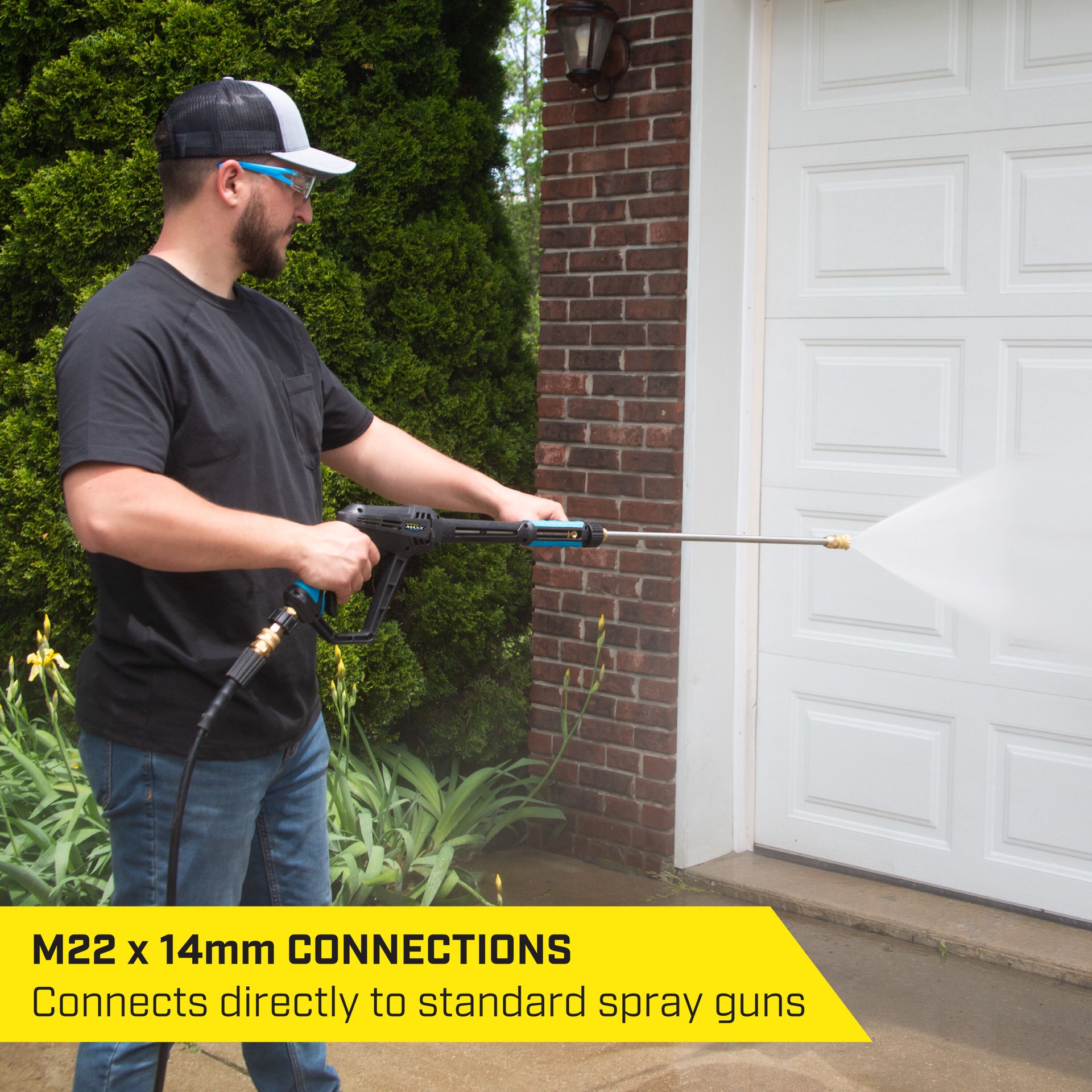 slide 6 of 6, SurfaceMaxx 2-ft up to 4500-PSI Steel Pressure Washer Spray wand, 1 ct