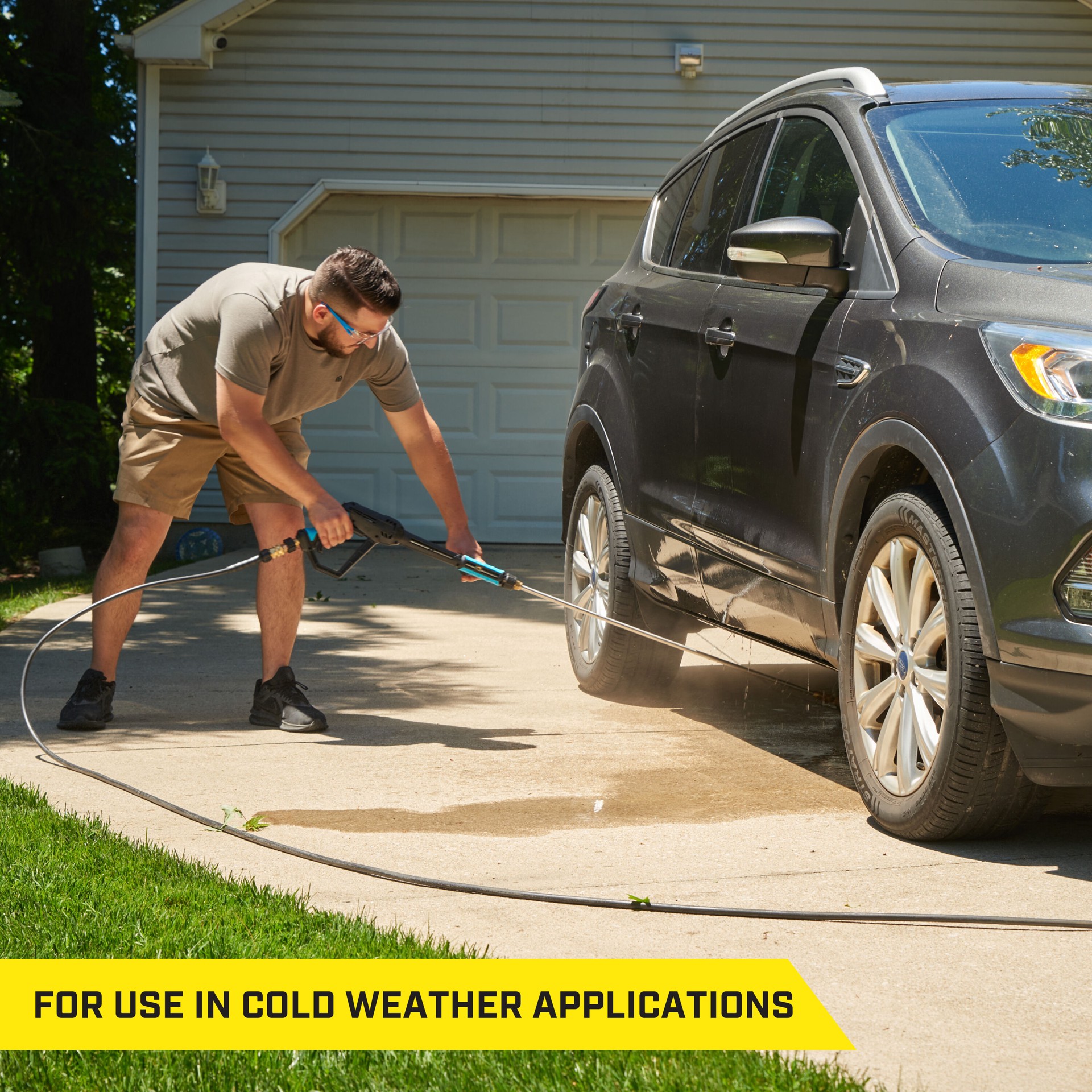 slide 5 of 6, SurfaceMaxx 1/4-in x 25-ft , up to 3200-PSI Pressure Washer Hose, 1 ct