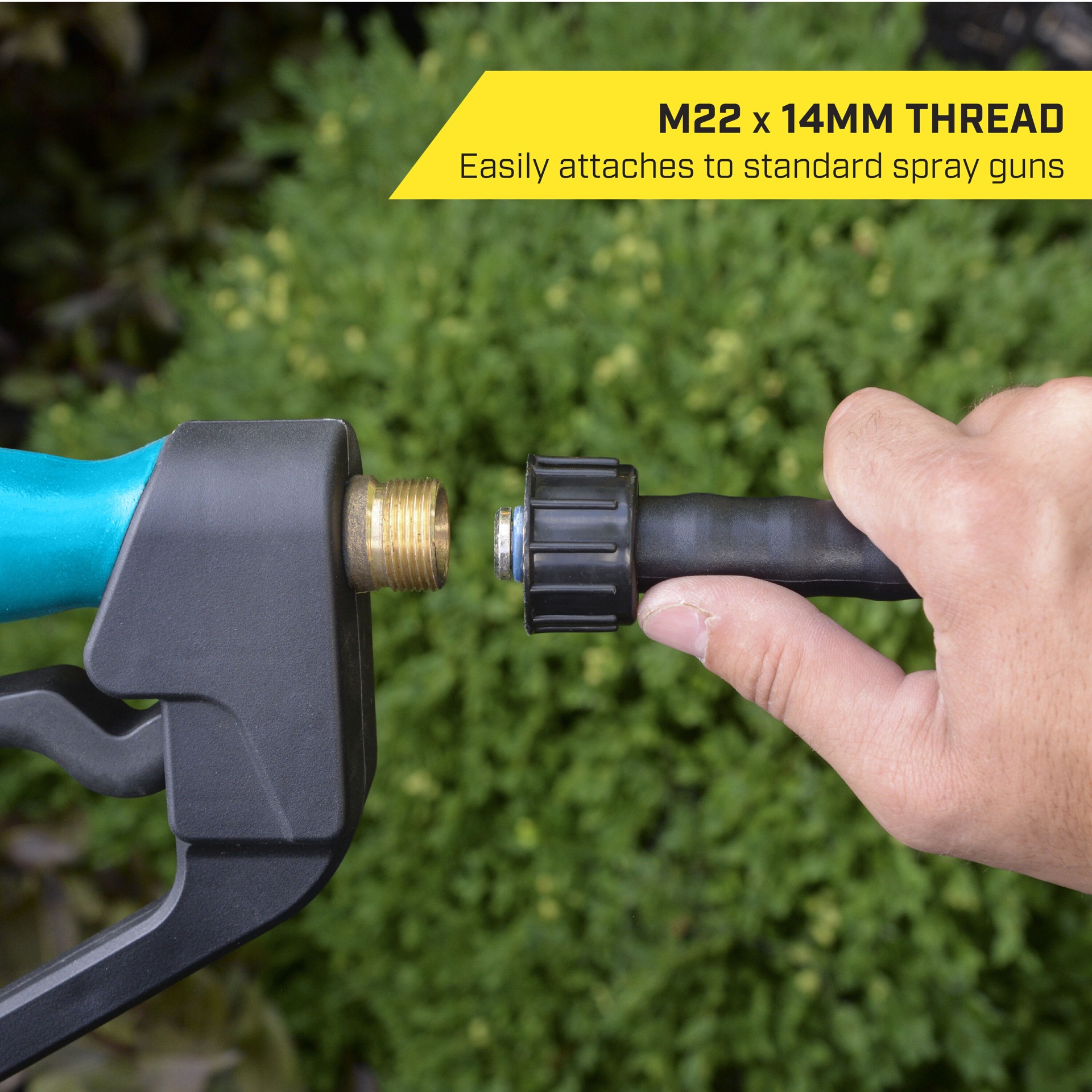 slide 6 of 6, SurfaceMaxx 1/4-in x 25-ft , up to 3200-PSI Pressure Washer Hose, 1 ct