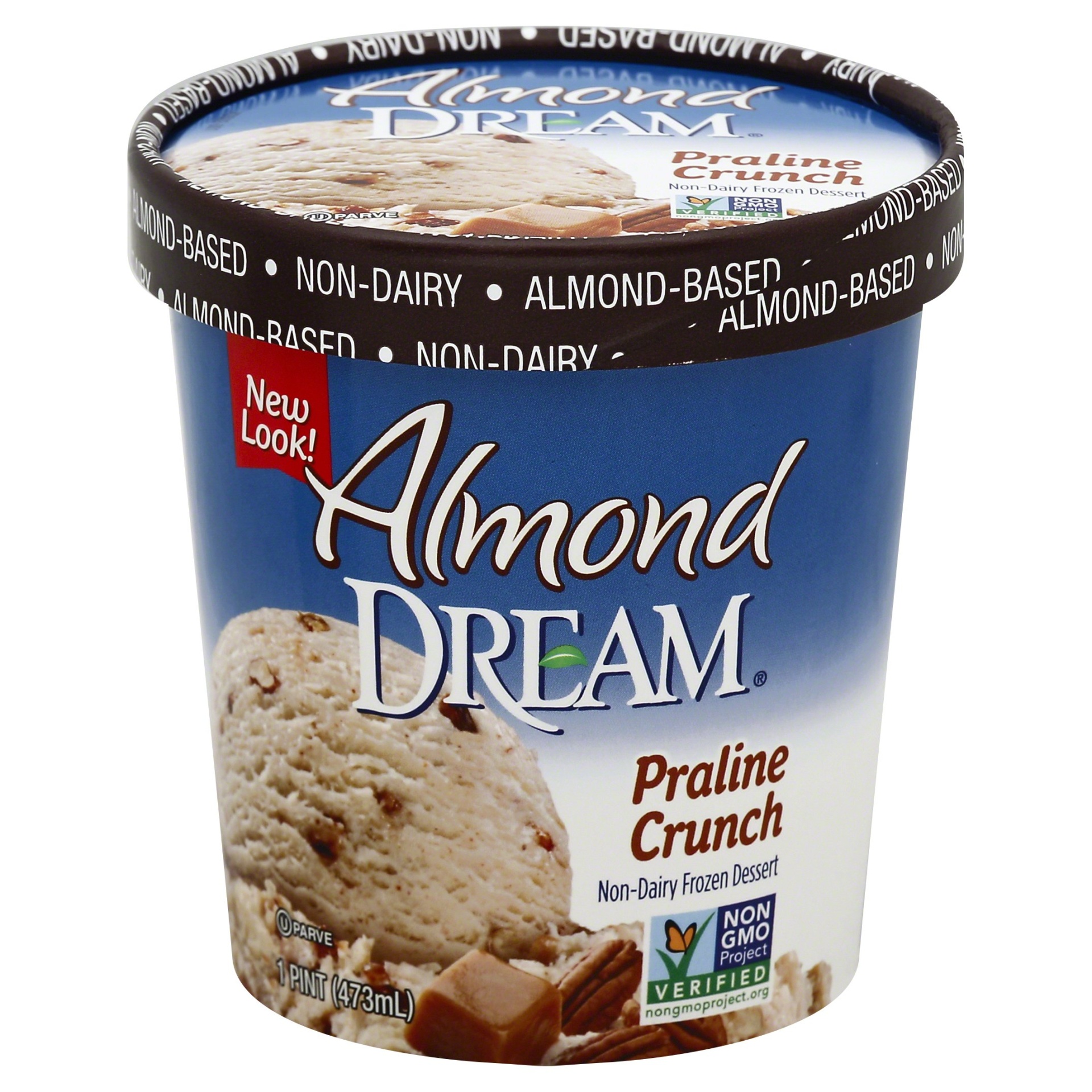 slide 1 of 1, Almond Dream Praline Crunch Non-Dairy Frozen Dessert, 16 oz