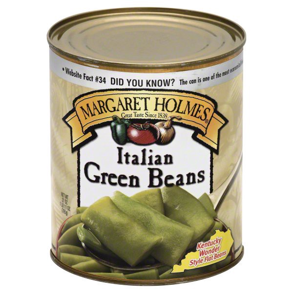 slide 1 of 2, Margaret Holmes Italian Green Beans, 27 oz