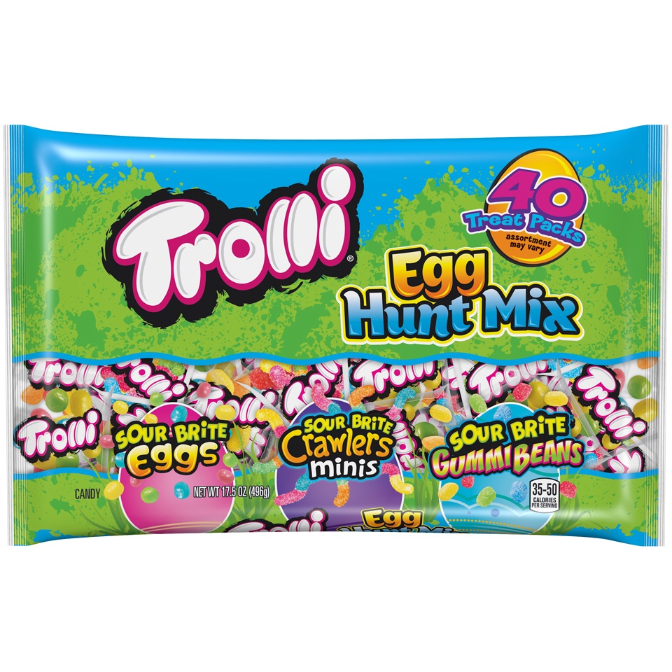 slide 1 of 1, Trolli Egg Hunt Mix, 17.5 oz