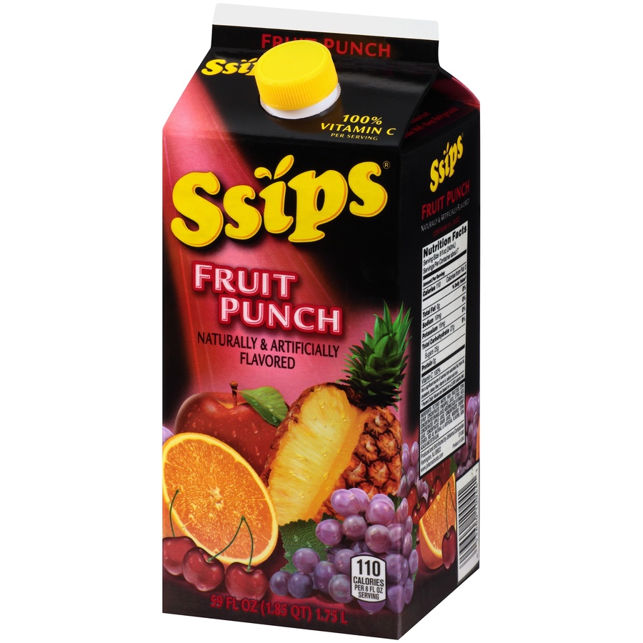 slide 2 of 8, Ssips Fruit Punch - 59 fl oz, 59 fl oz