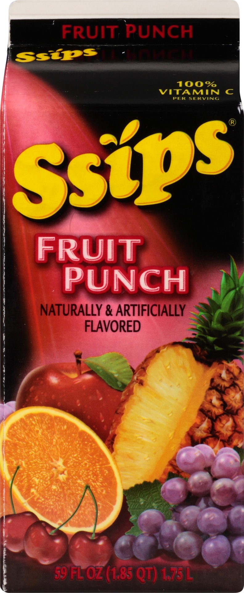 slide 3 of 8, Ssips Fruit Punch - 59 fl oz, 59 fl oz