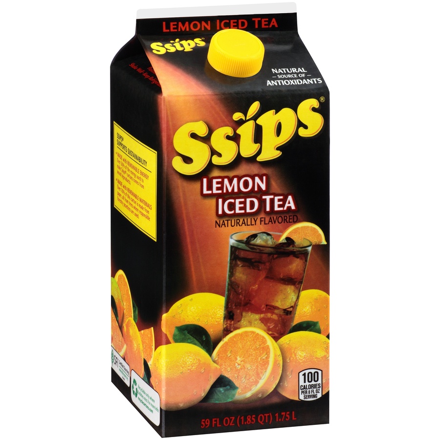 slide 5 of 8, Ssips Lemon Iced Tea - 64 oz, 64 oz