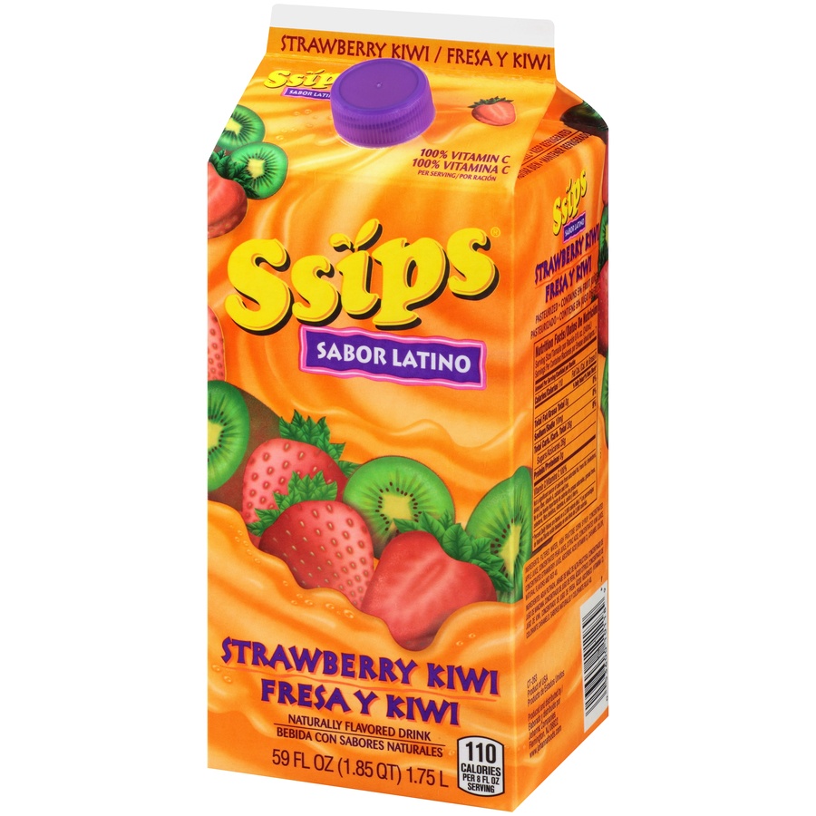 slide 4 of 8, Ssips Sabor Strawberry Kiwi, 59 oz