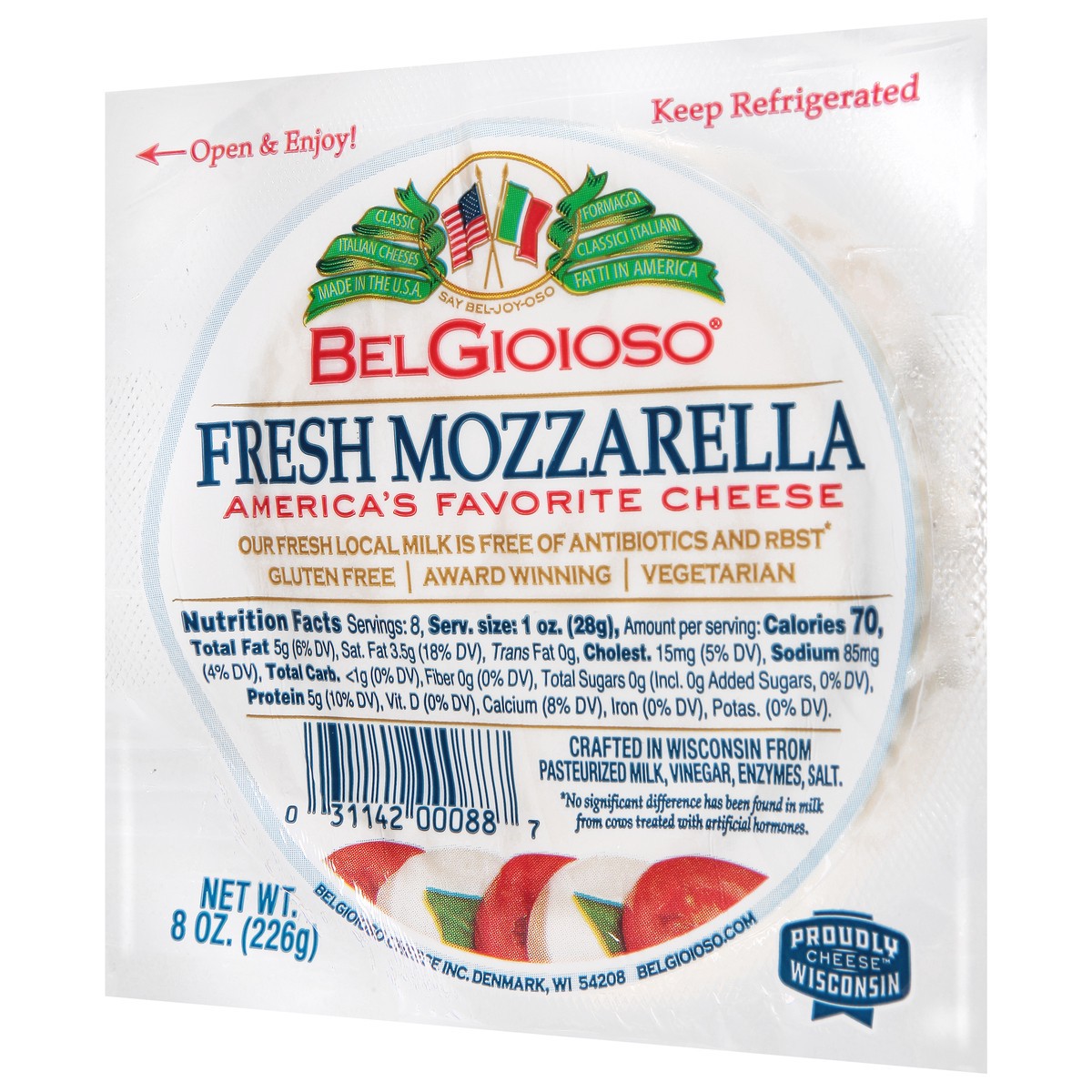 slide 10 of 13, BelGioioso Fresh Mozzarella, 8 oz