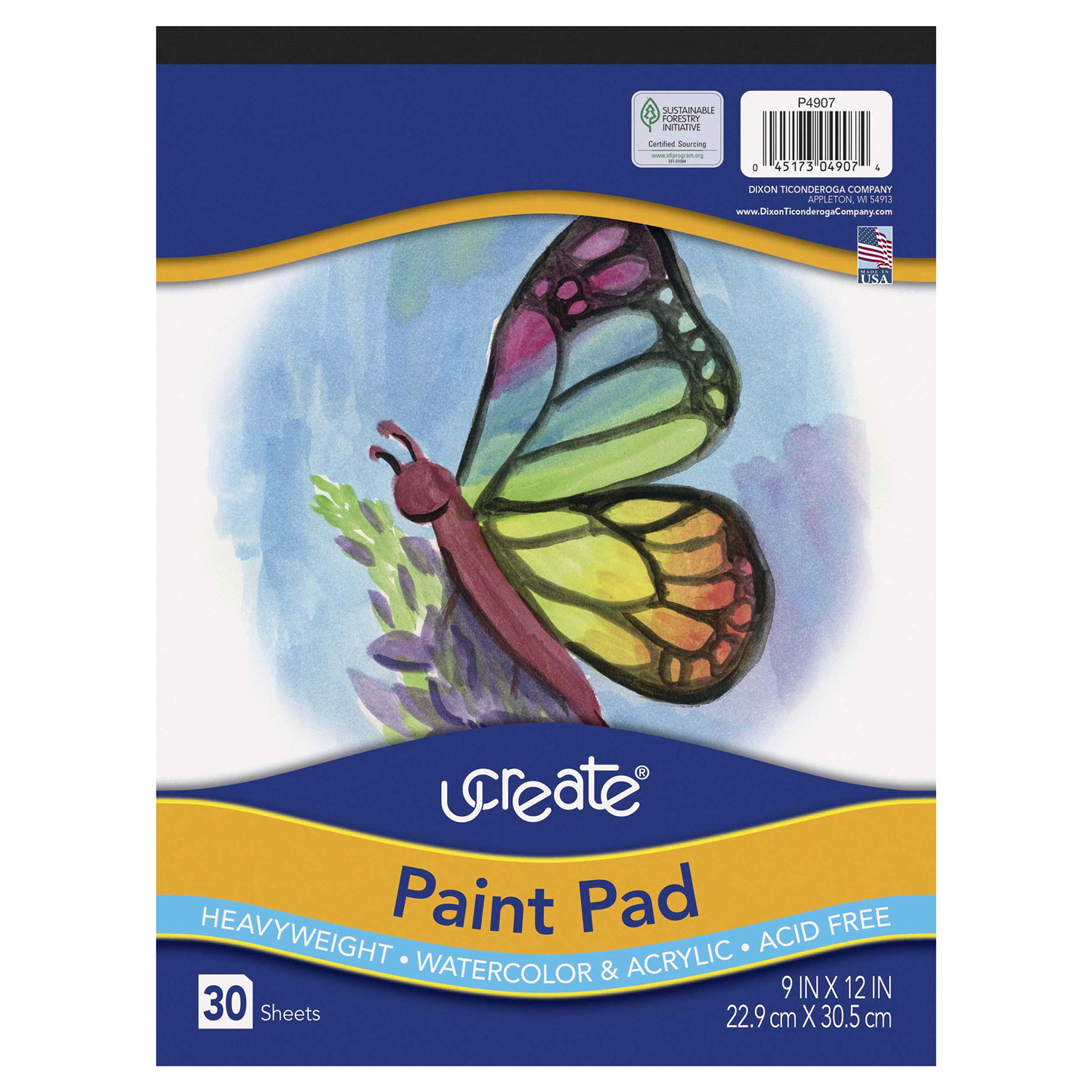 slide 1 of 1, U-Create Paint Pad 30 ea, 30 ct