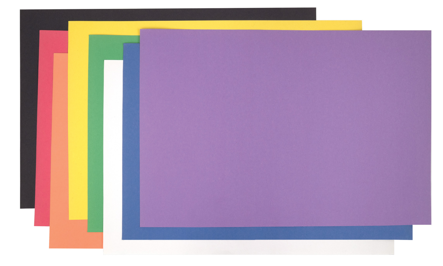 slide 2 of 2, PRANG 8 Bright Colors Medium Weight Construction Pad 48 ea, 48 ct
