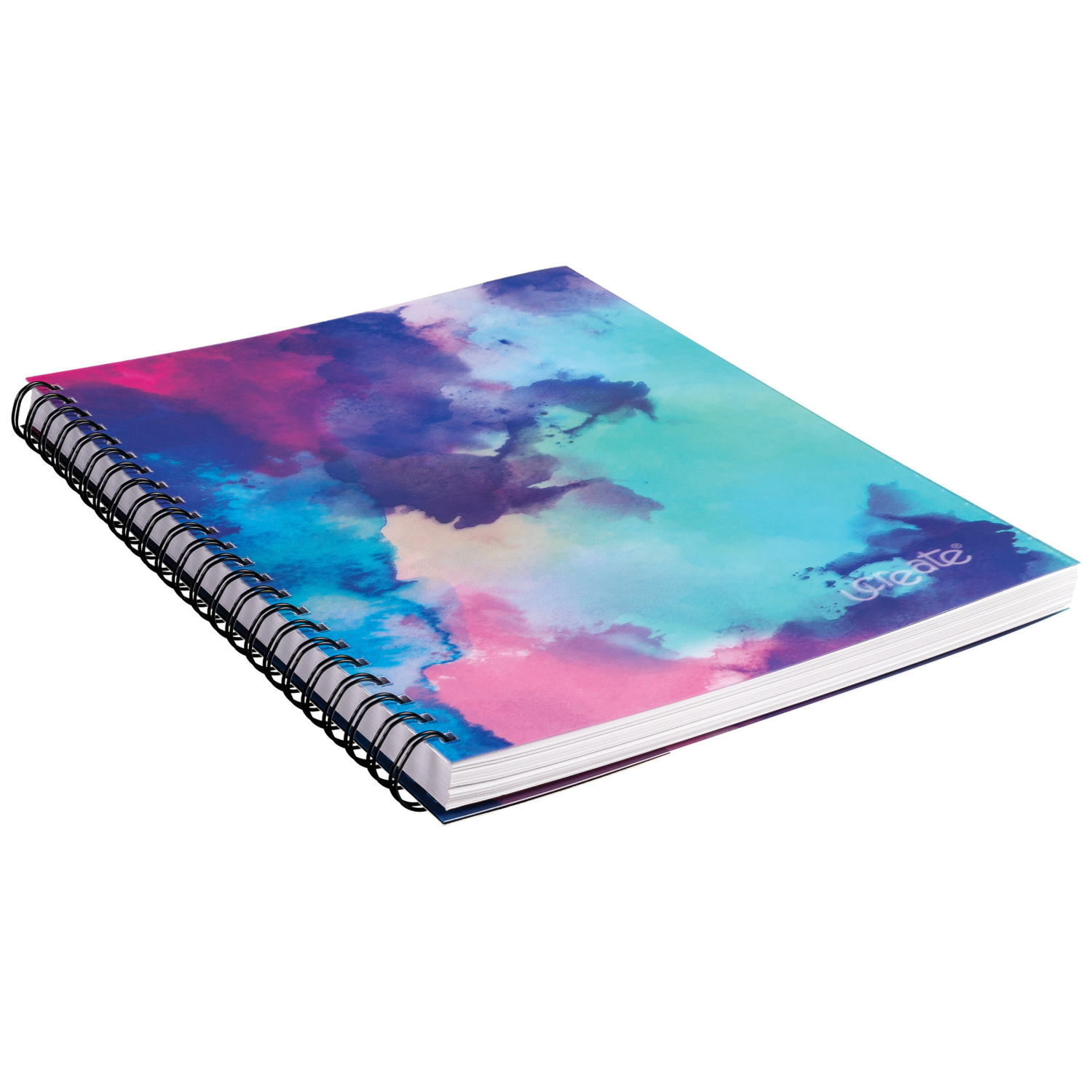 slide 3 of 3, UCreate Sketch Book Watercolor Splash 9x12, 1 ct