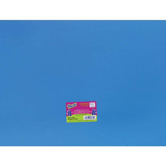 slide 1 of 1, Heavy Poster Board Hot Blue, 1 ct