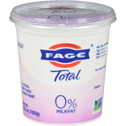 Fage Fat-Free Plain Greek Yogurt