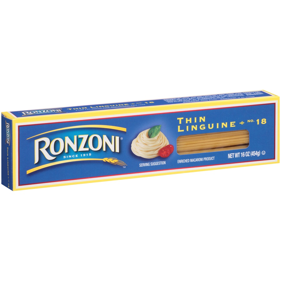 slide 2 of 8, Ronzoni Ron Thin Linguine, 16 oz