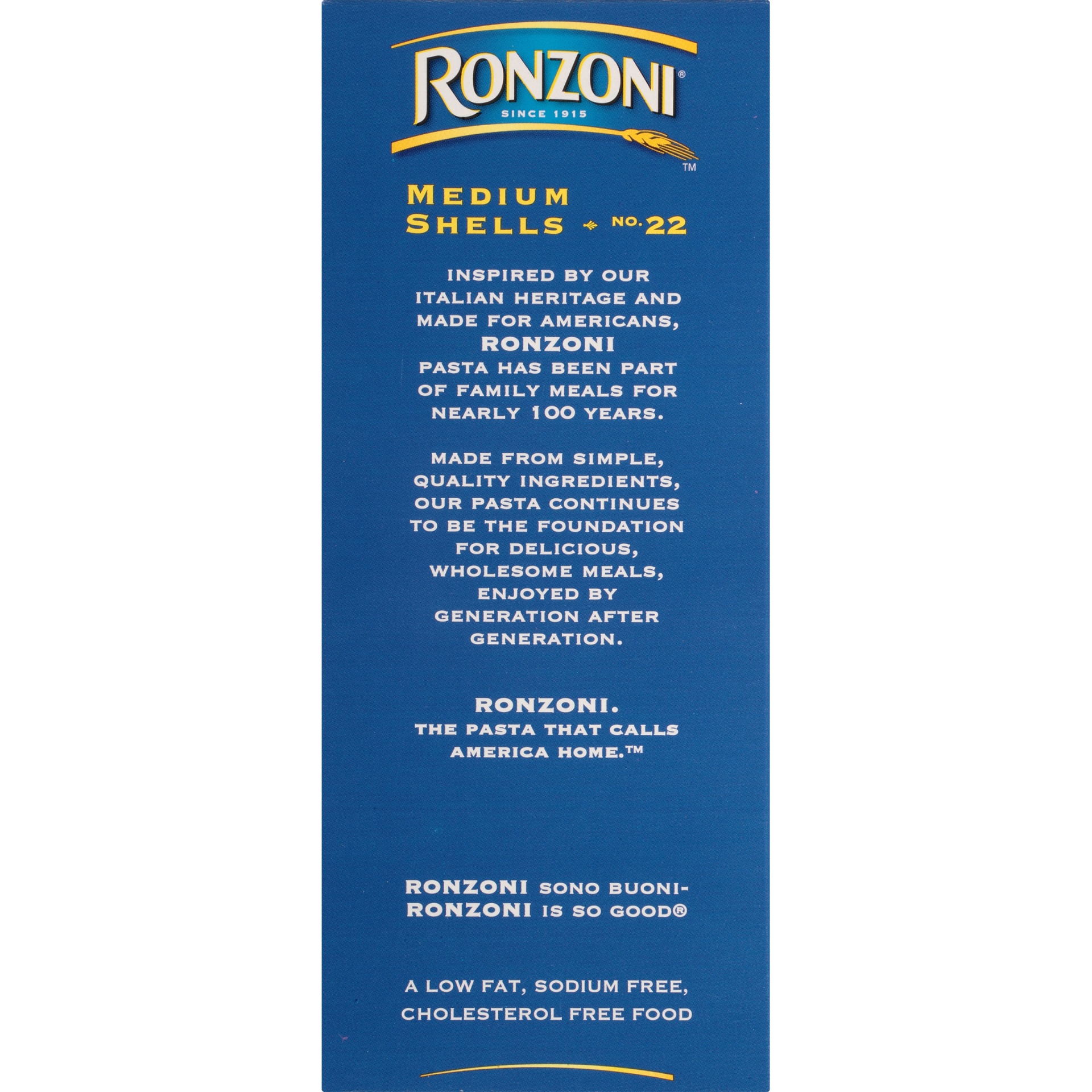 slide 4 of 8, Ronzoni Medium Shells, 16 oz