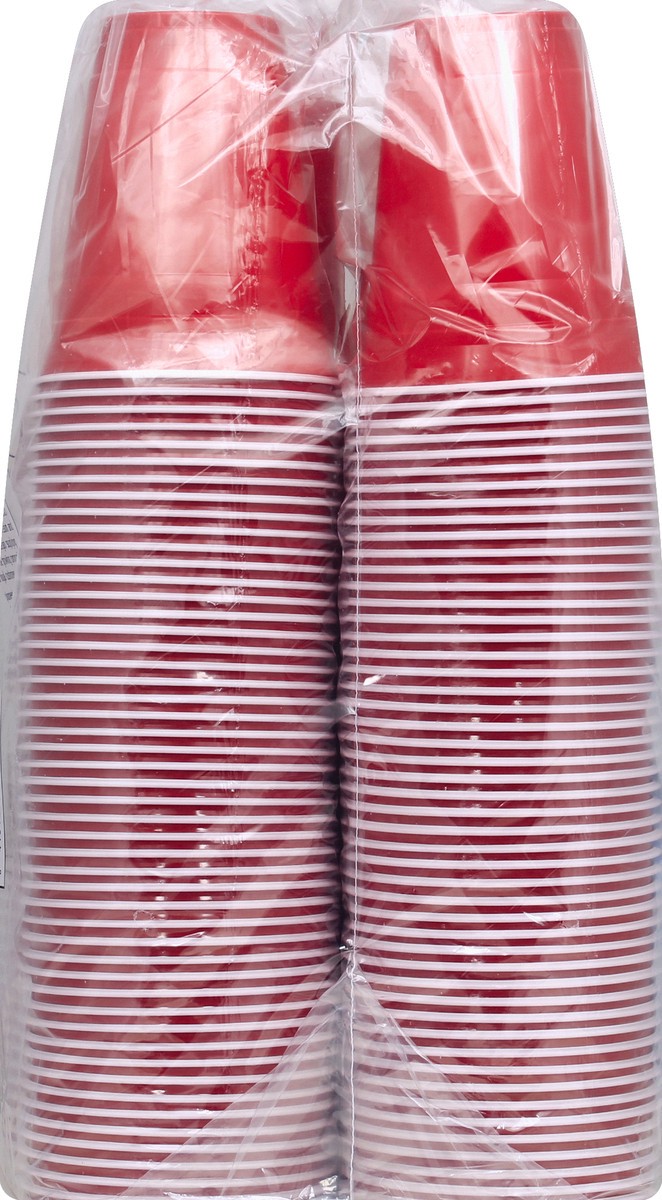 slide 3 of 6, First Street Red Plastic Cold Cups, 200 ct