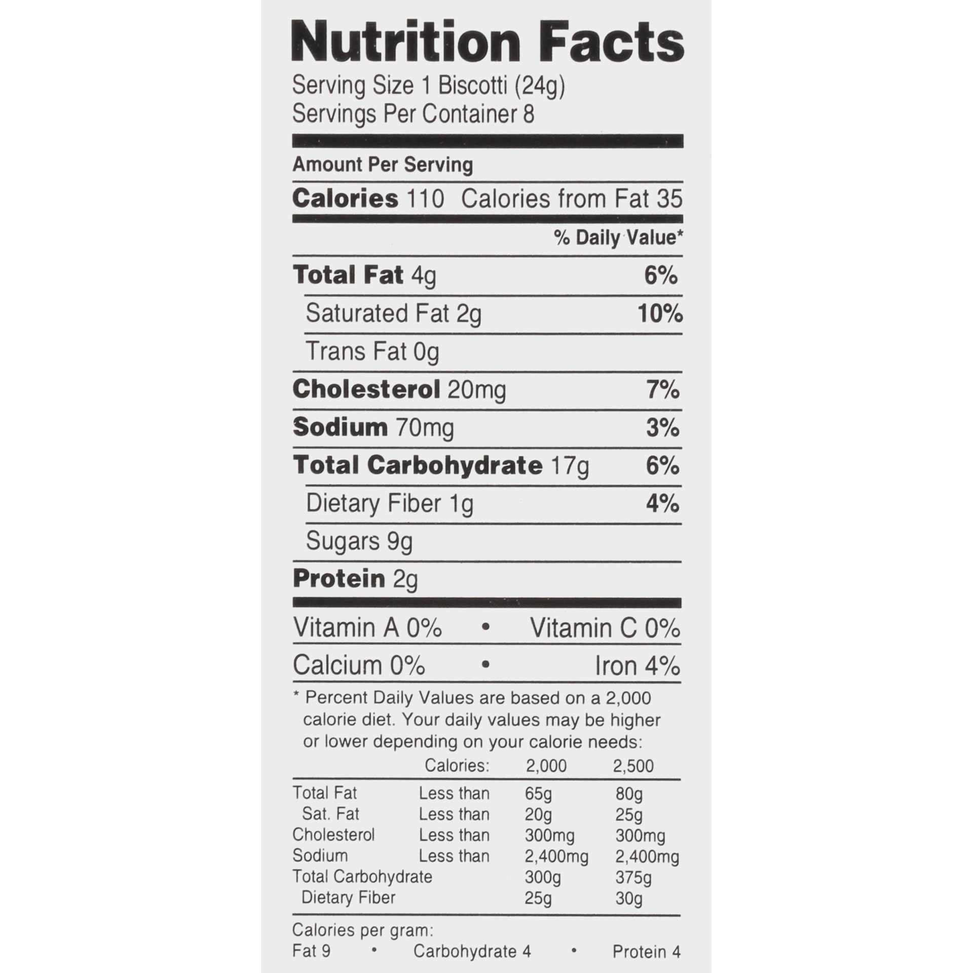 slide 11 of 15, Nonni's Nonni’s Cioccolati Biscotti, 8-count carton 6.88 oz, 8 ct