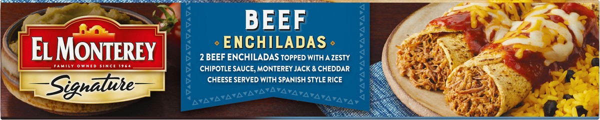 slide 8 of 9, El Monterey Signature Beef Enchiladas Box, 2 ct