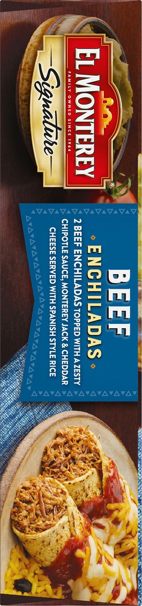 slide 2 of 9, El Monterey Signature Beef Enchiladas Box, 2 ct