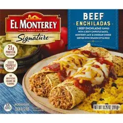 El Monterey Signature Beef Enchiladas Box