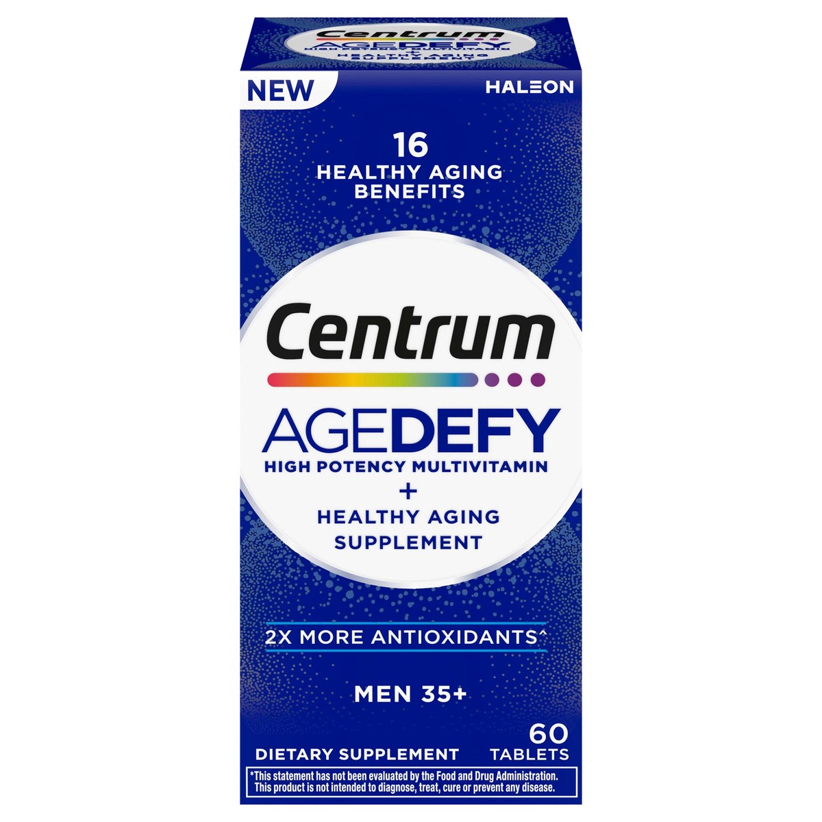 slide 1 of 15, Centrum Age Defy for Men 35+ Multivitamin Tablets, 60 ct