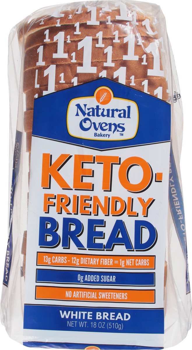 slide 9 of 9, Natural Ovens White Keto-Friendly Bread 18 oz, 18 oz
