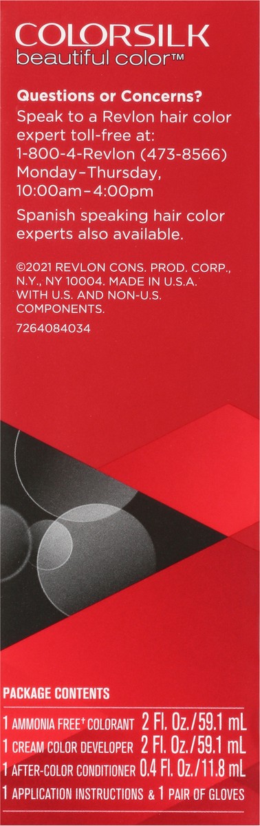 slide 13 of 13, Revlon Colorsilk Deep Burgundy, 1 ct