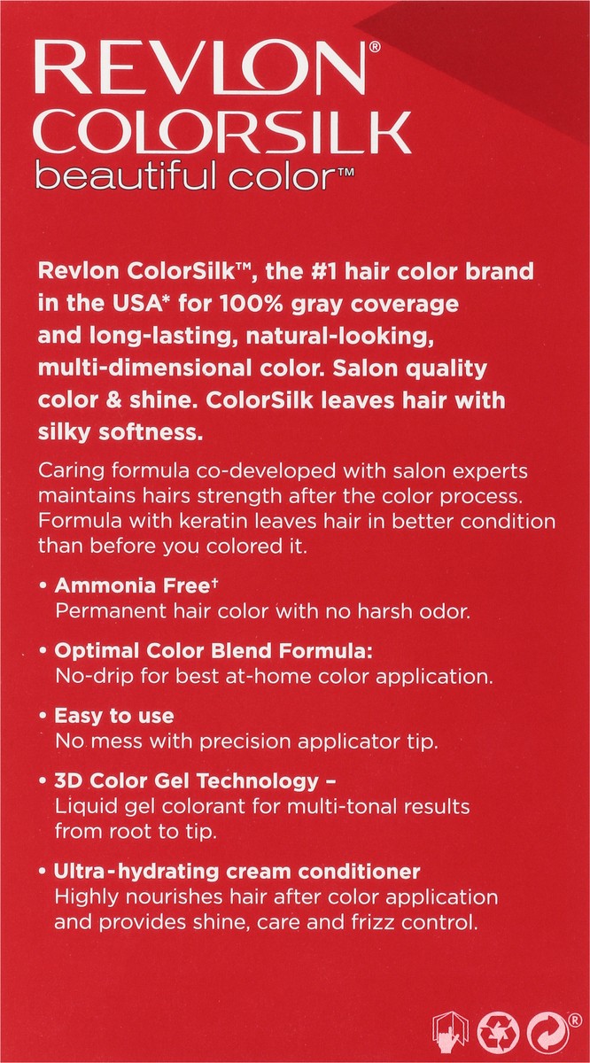 slide 2 of 13, Revlon Colorsilk Deep Burgundy, 1 ct